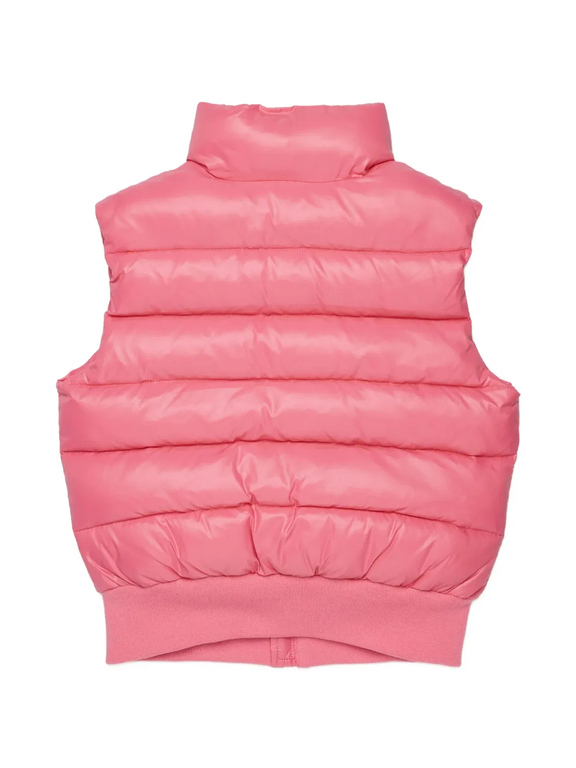 Стеганый жилет с логотипом Marni Kids, розовый — фото 2
