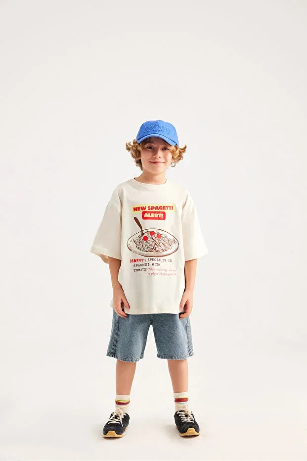 Детские шорты для девочек джинсовые Bermuda Marvy, Light Blue — фото 2