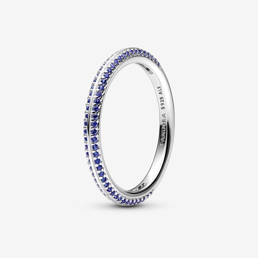 

Кольцо Pandora ME Pave, серебро/синий
