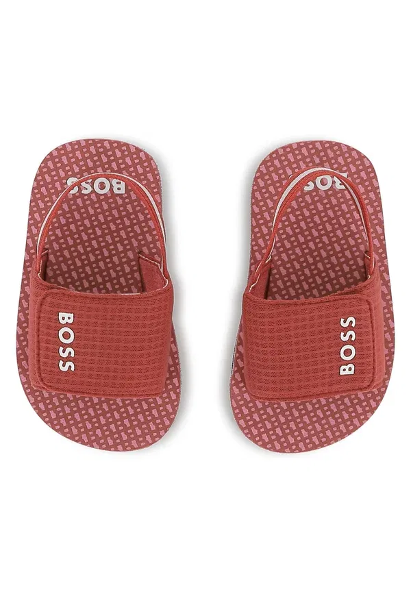 Детские мюли Boss Kidswear, малиновый — фото 4