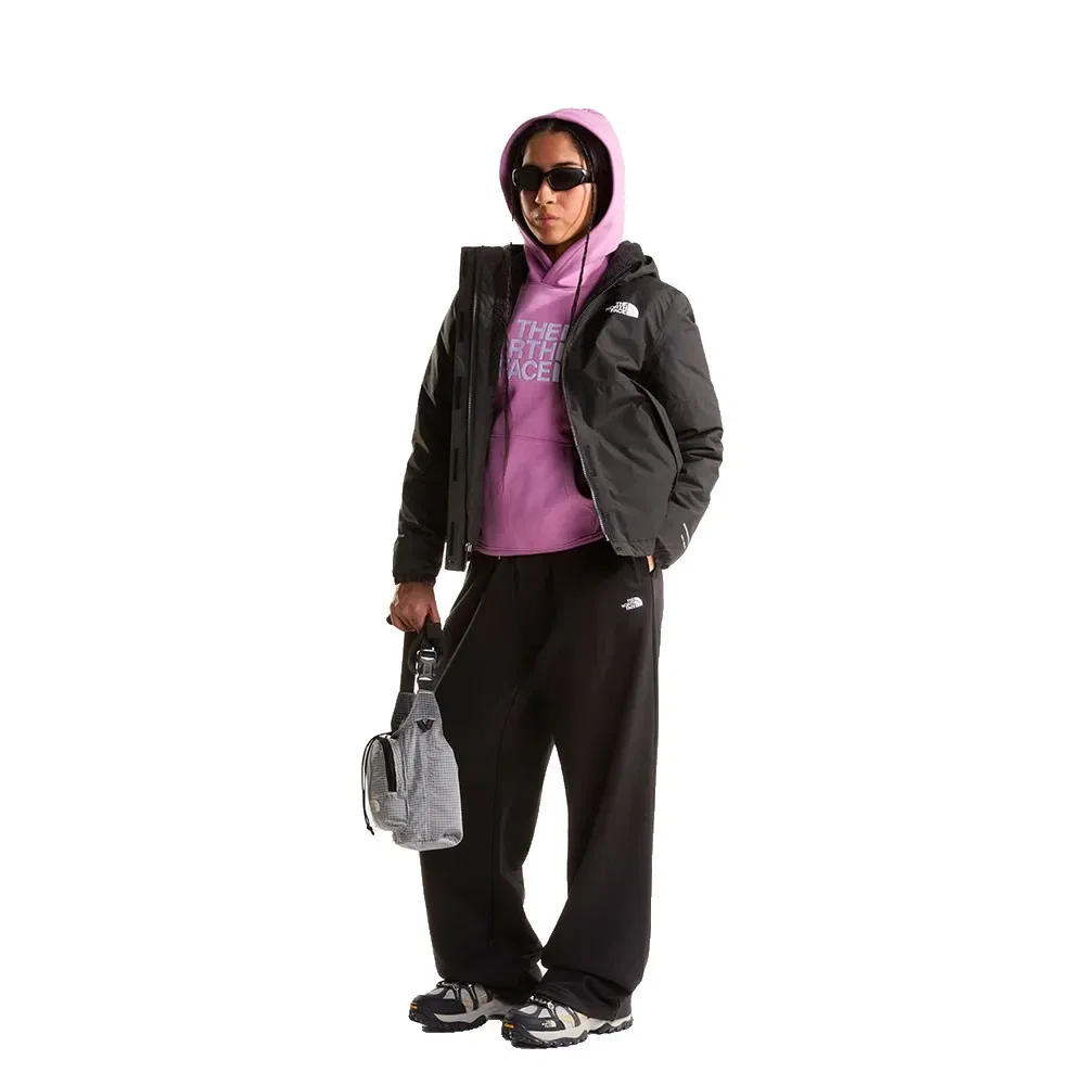 Детский дождевик для девочек с капюшоном The north face Warm Antora, Black — фото 4