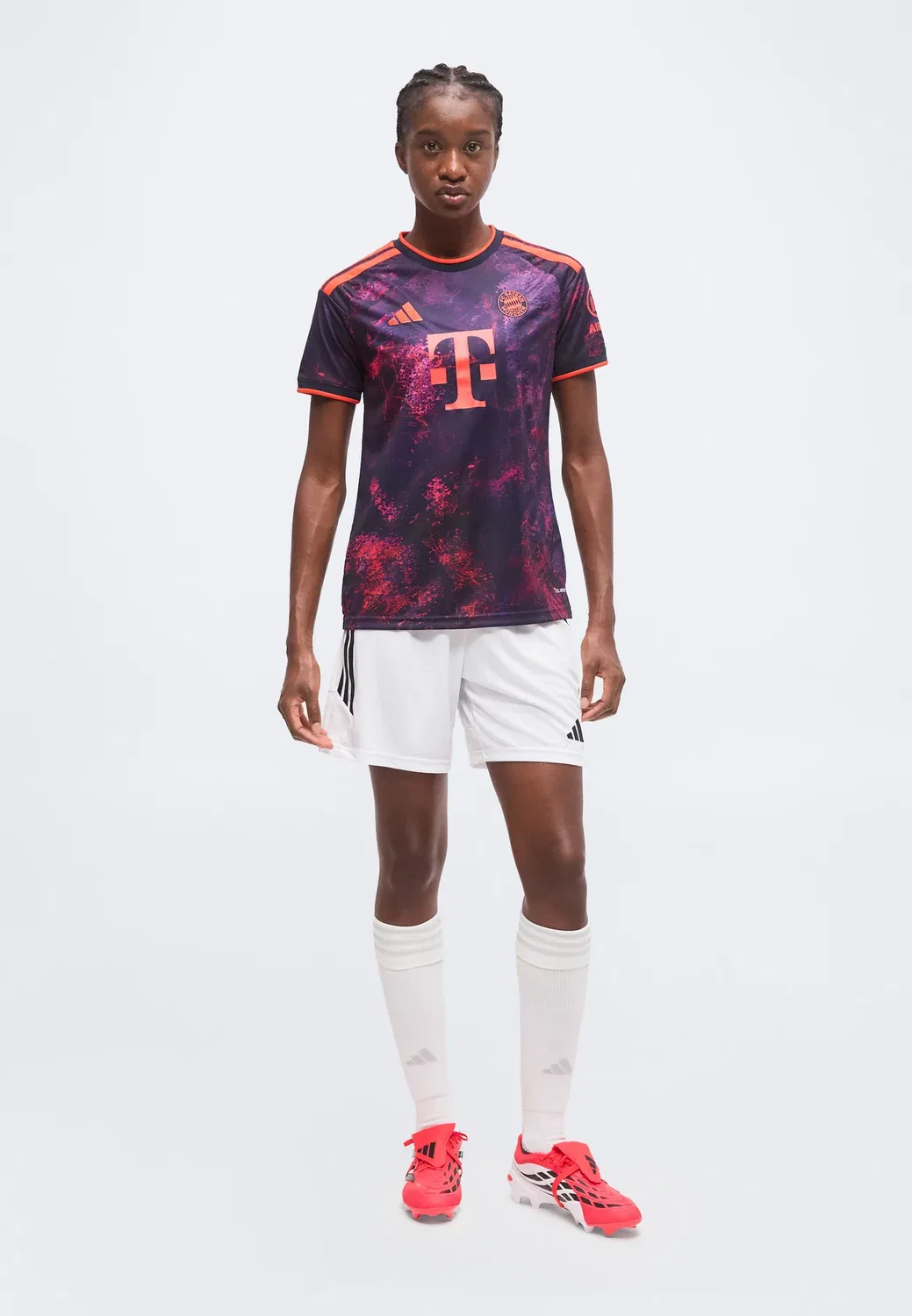 Футбольный клуб «Бавария» 26/27, третья форма - клубная одежда Adidas Performance, Multicolor — фото 2