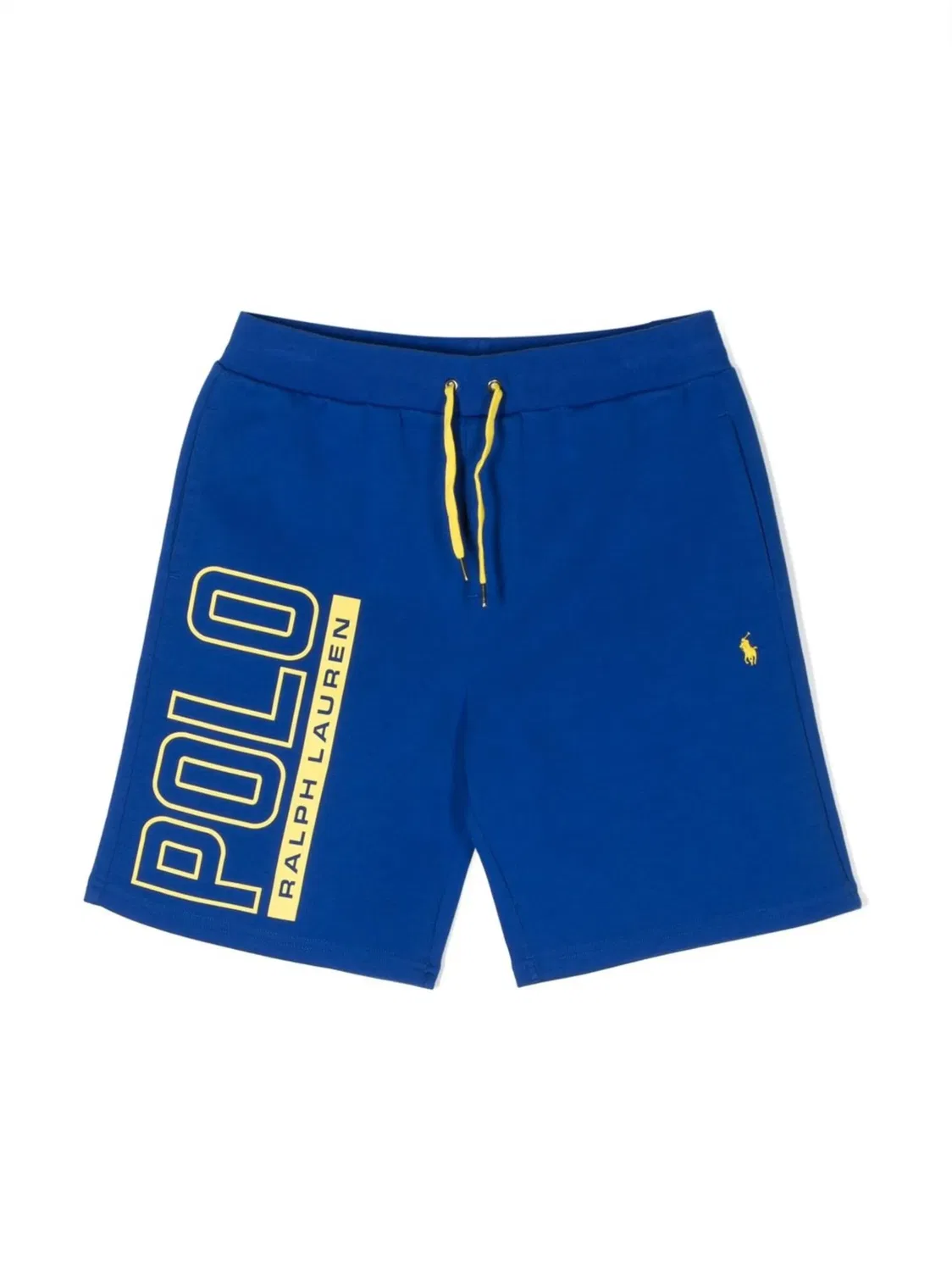 Шорты с принтом и кулиской Polo Ralph Lauren, синий