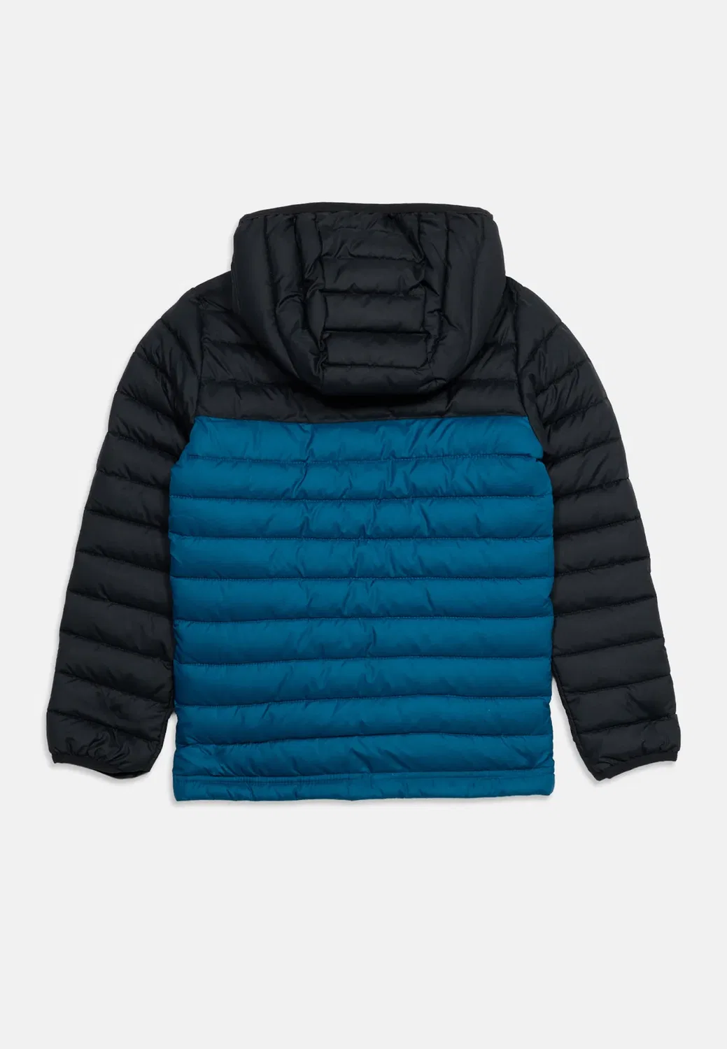Унисекс куртка Powder lite с капюшоном - зимняя куртка Columbia, Phoenix Blue/Black — фото 2