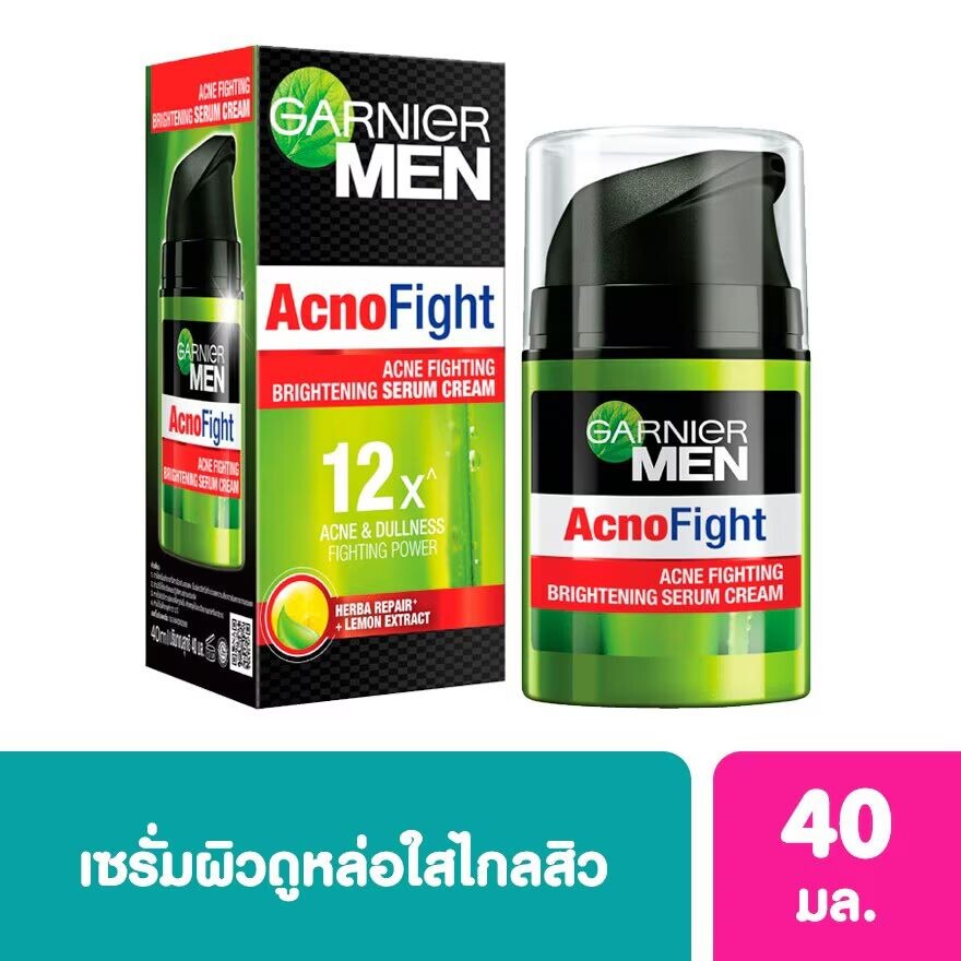 

Garnier Men Acnofight Осветляющая сыворотка-крем 40 мл, Red Green