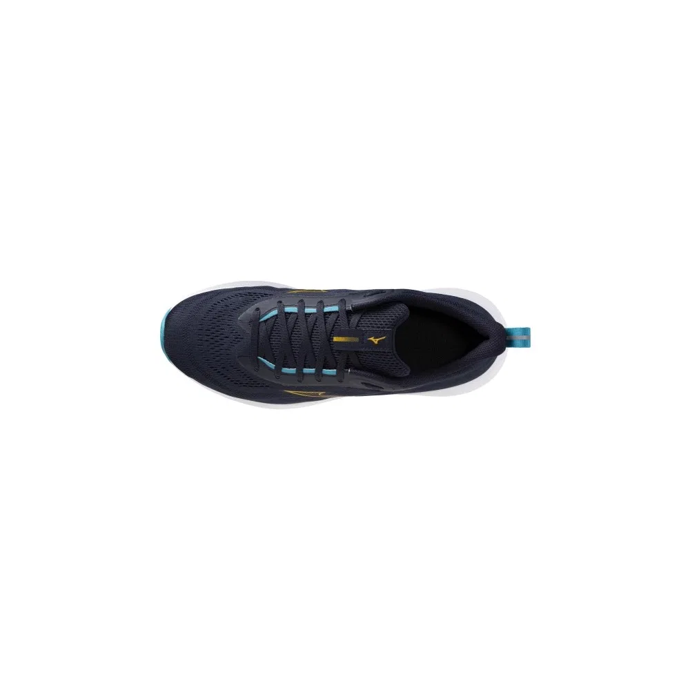 Детские кроссовки для бега с амортизацией Enerzy Runnerz 2 Mizuno, Black — фото 4