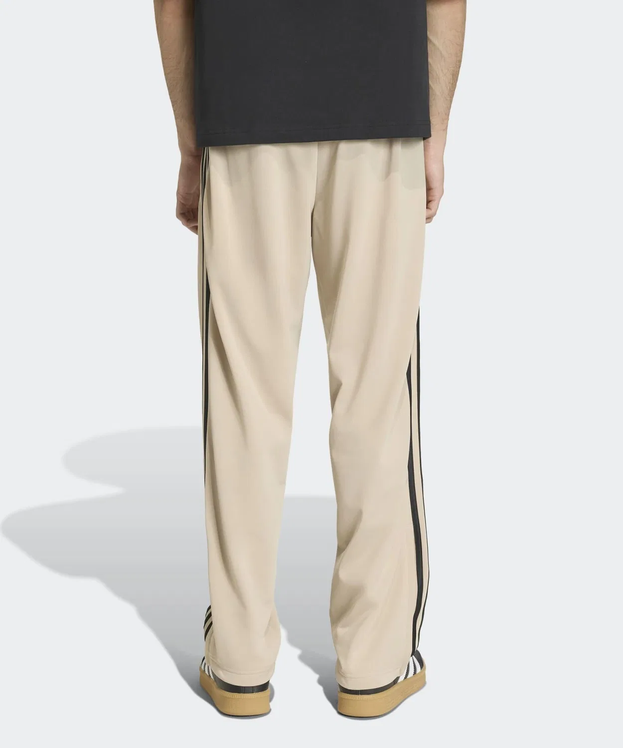 Мужские спортивные брюки с регулируемым поясом Firebird Track Pants Adidas, Beige — фото 2