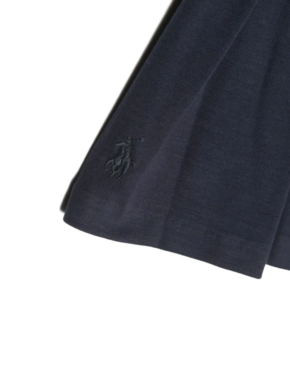 Плиссированная мини-юбка Polo Ralph Lauren Kids, синий — фото 3