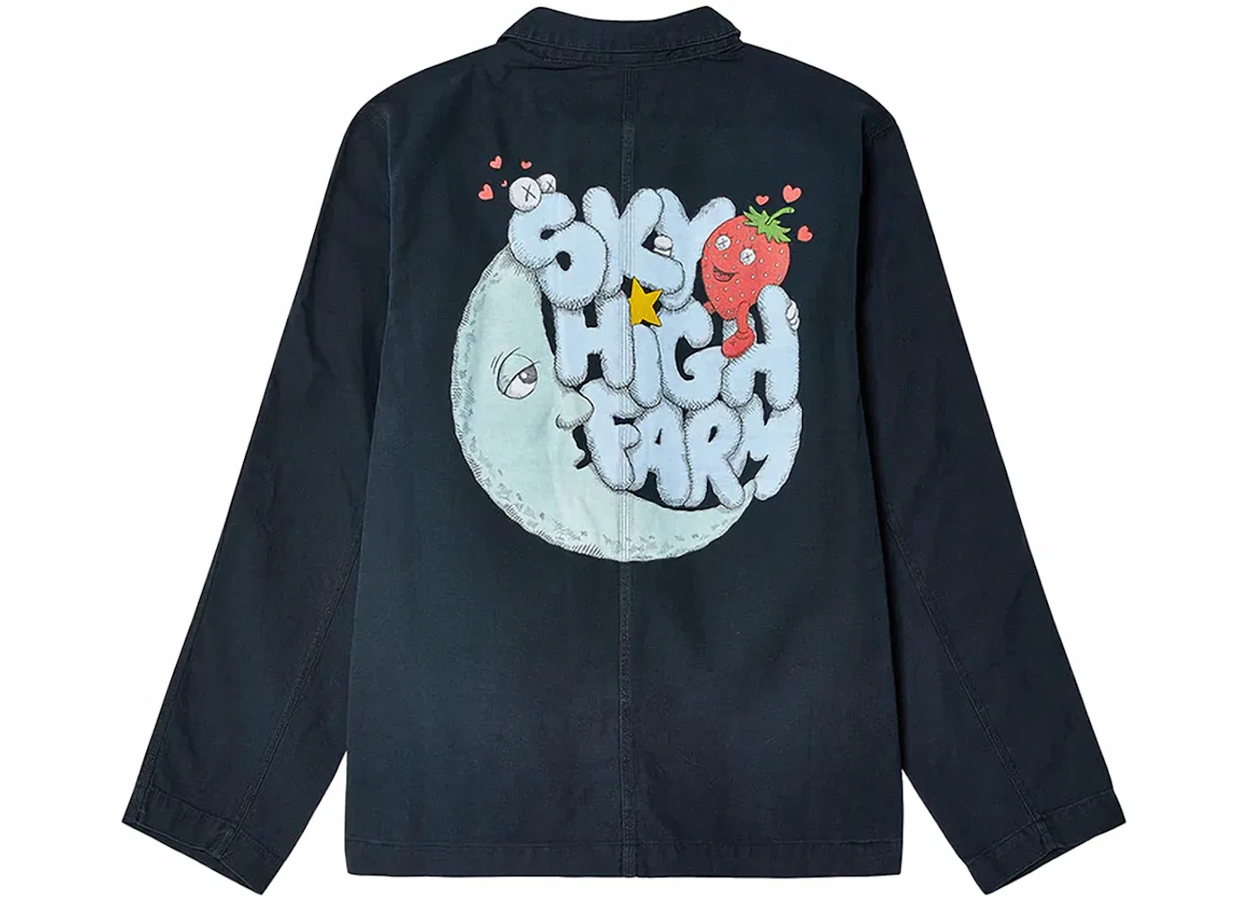 Мужская куртка-чулка Nike x KAWS Sky High Farm Workwear, Black — фото 2
