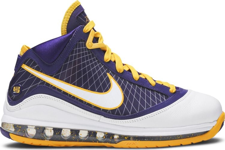 

Кроссовки Nike LeBron 7 GS QS 'Media Day', желтый