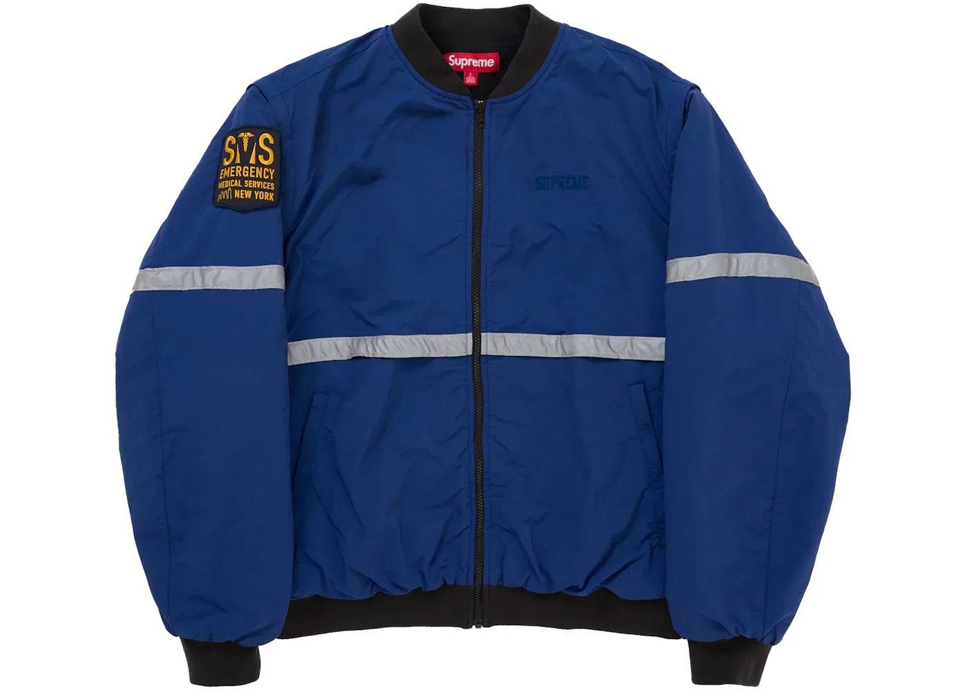 Мужская куртка с отстегивающимися рукавами и светоотражающей полосой Jacket Supreme, Navy
