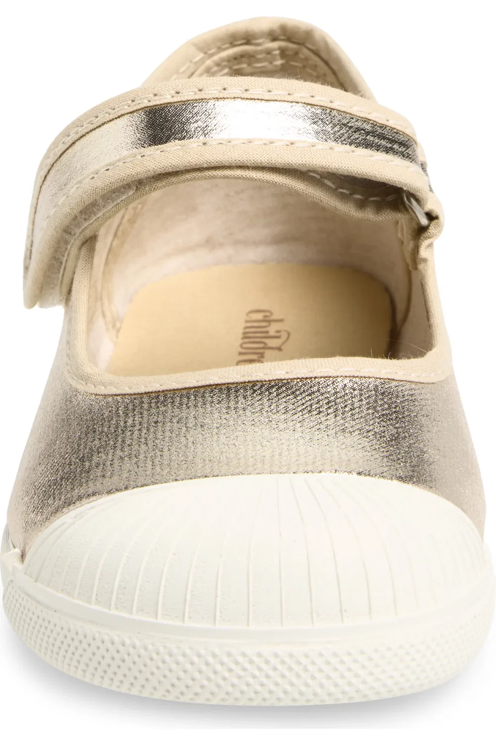 Детские туфли мэри-джейн с регулируемым ремешком Mika CHILDRENCHIC, Gold — фото 4