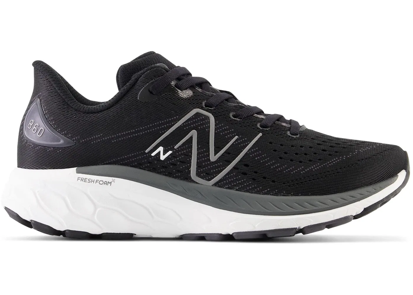 Детские кроссовки для бега Fresh Foam X 860v13 New Balance, Black/White/Magnet