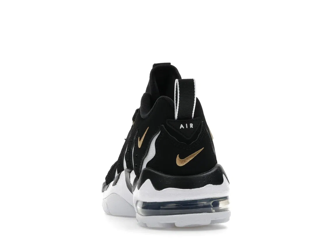 Детские кроссовки Lifestyle с принтом Nike Air DT Max '96 Low Nike, Black/Metallic Gold/White — фото 4