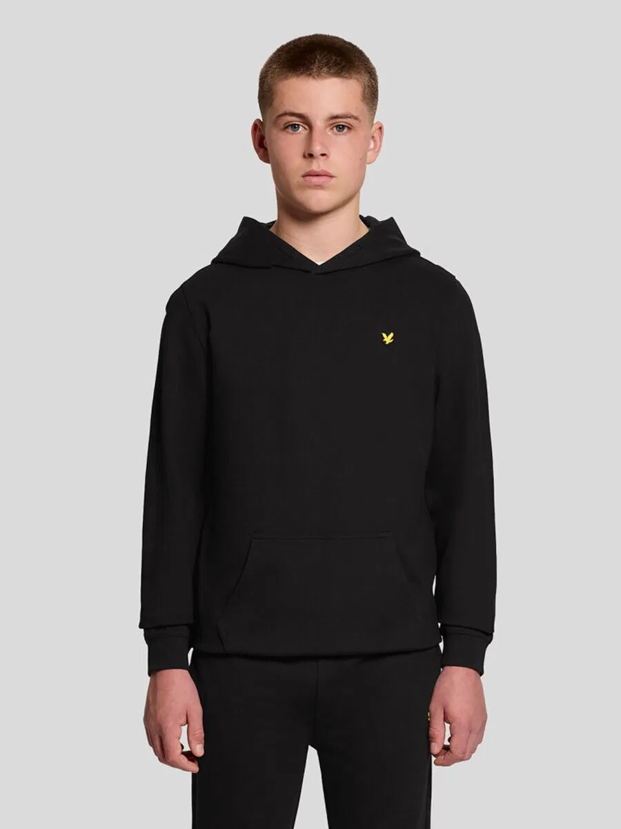 Спортивная толстовка Lyle & Scott черного цвета — фото 2