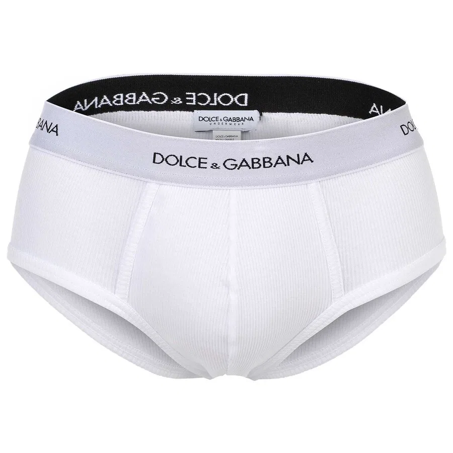 Трусики DOLCE & GABBANA белого цвета