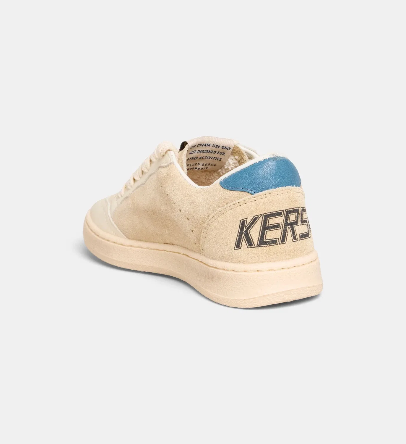 Низкие кеды Ball Star New из замши с эффектом потертости GOLDEN GOOSE, мультицвет — фото 3