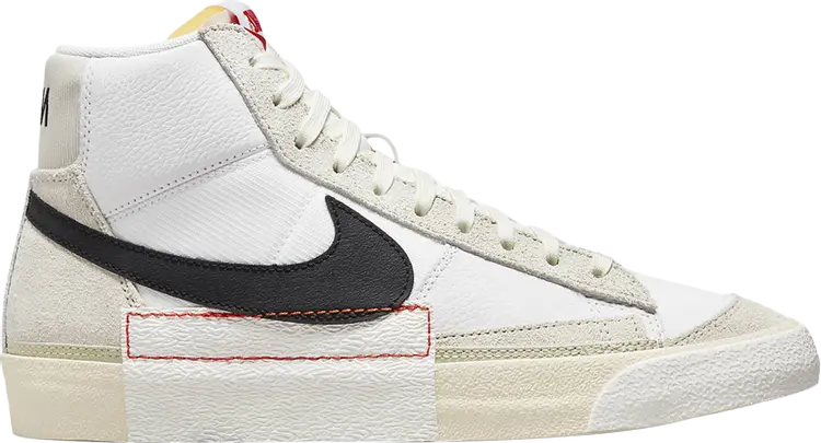 

Кроссовки Nike Blazer '77 Pro Club 'Remastered - Light Bone Black', белый