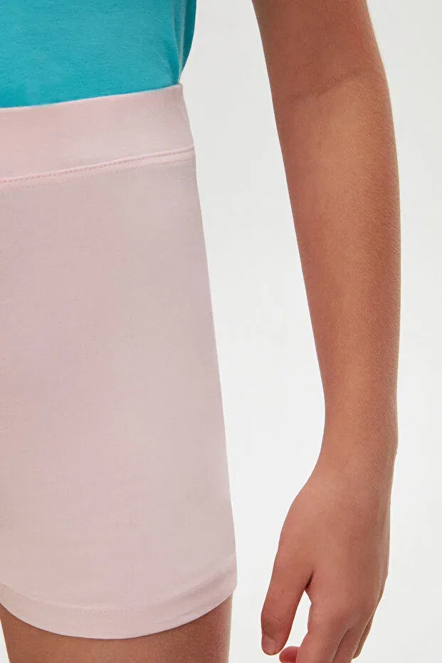 Детские шорты для девочек хлопковые Lovetti, Bright Pink — фото 3