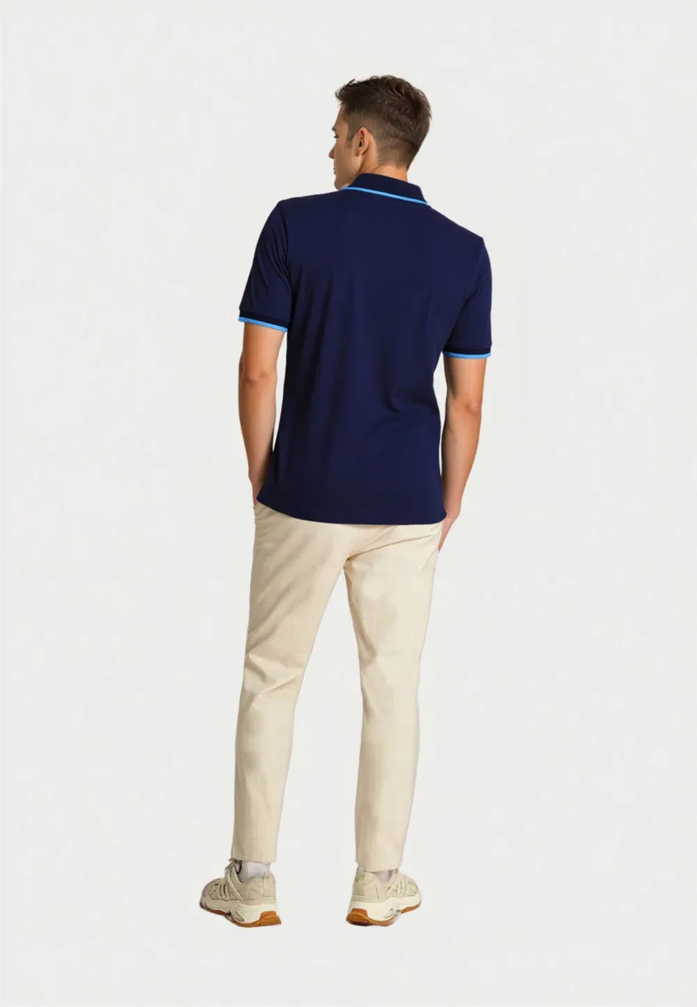 Модная рубашка-поло Kurzarm U.S. Polo Assn., Dunkelblau — фото 3