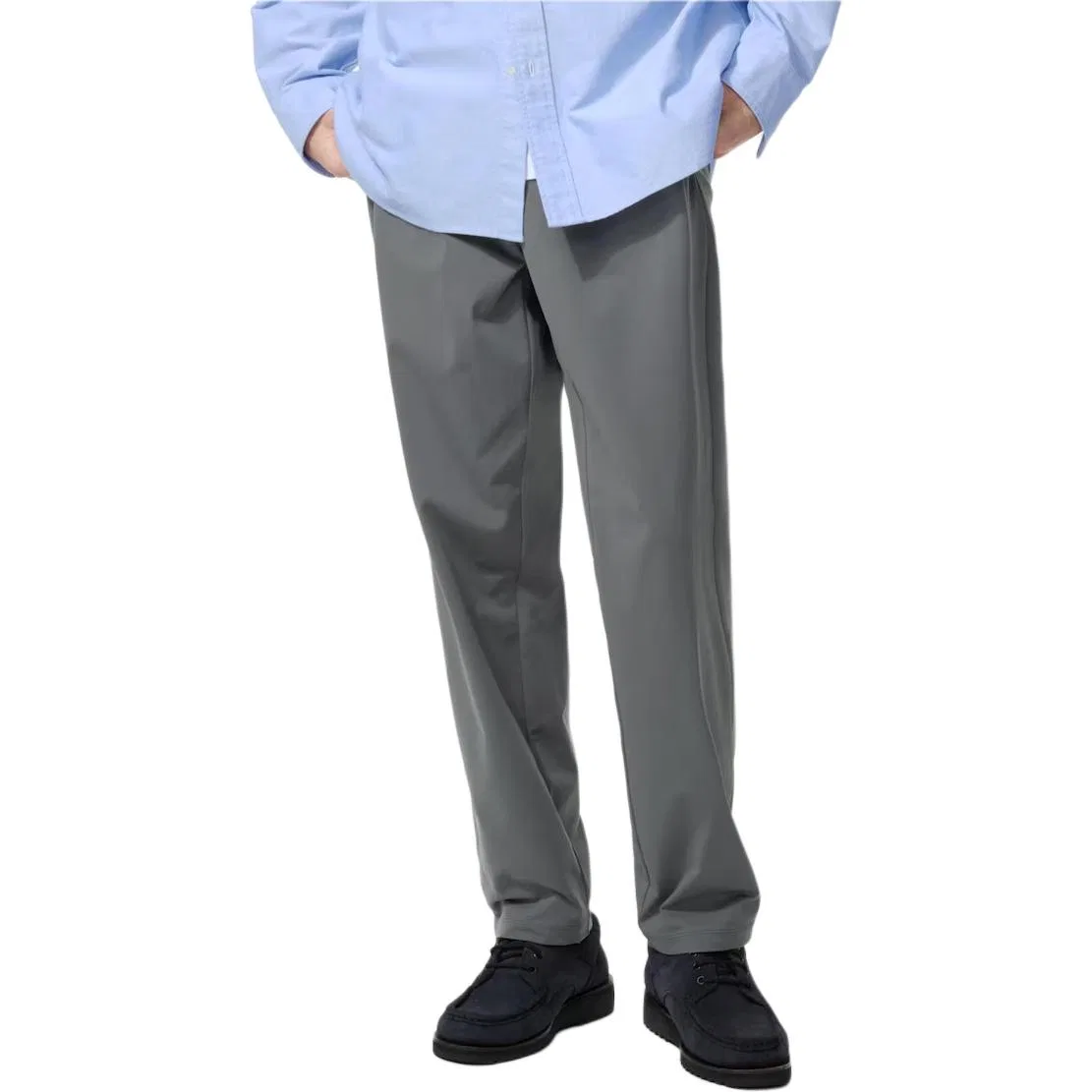 Мужские повседневные брюки зауженные UNIQLO, Gray