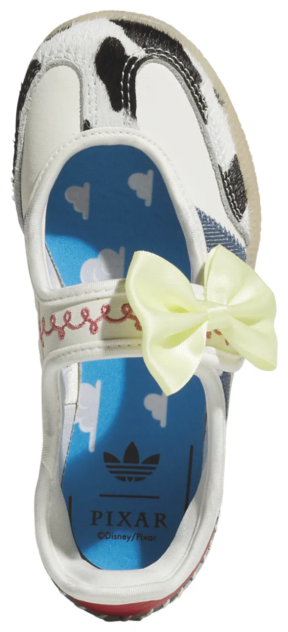 Кроссовки для девочек Samba Jane Adidas, цвет Blue/Multi — фото 4