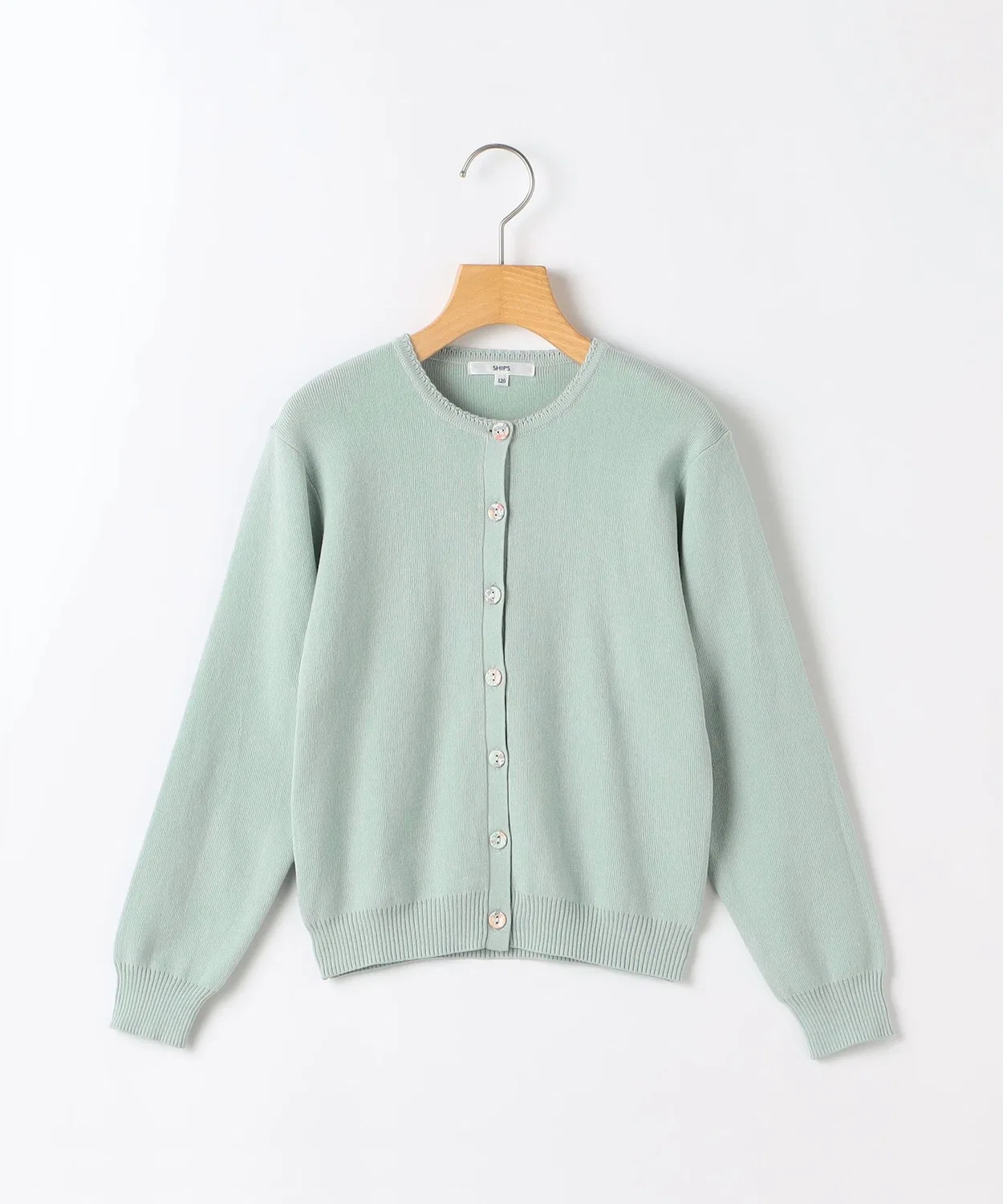 Детский кардиган с длинным рукавомMichelle Liberty SHIPS, Light Green