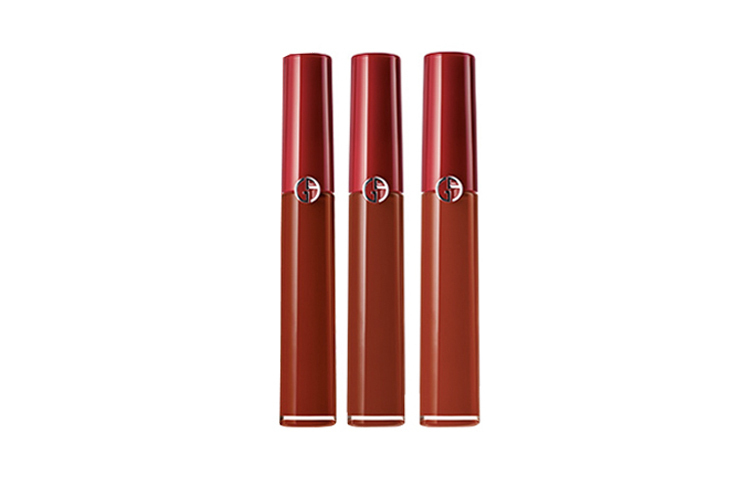 GIORGIO ARMANI AMANI Redtube велюровый матовый блеск для губ набор velour natural matte матовое покрытие увлажняющий 3 шт — фото 3