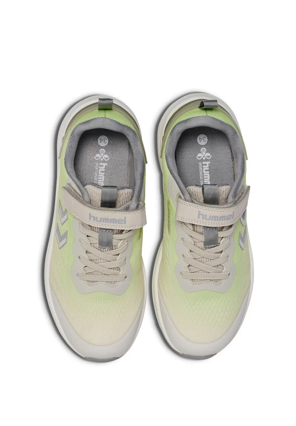 Кроссовки Bolt tech VC JR унисекс Hummel, Shadow Lime — фото 3