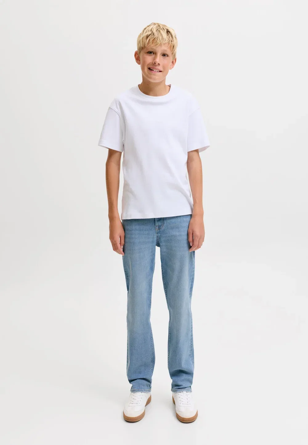 Джинсы прямого кроя Jack & Jones Junior, Blue Denim