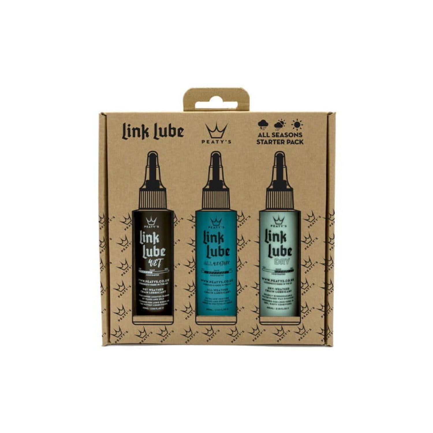 

Стартовый набор Link Lube All Seasons PEATY'S, черный