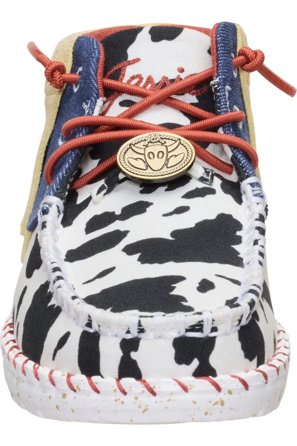 Детские кеды slip-on с коллаборацией Pixar Toy Story Jessie Hey Dude, White/Faded Denim — фото 3