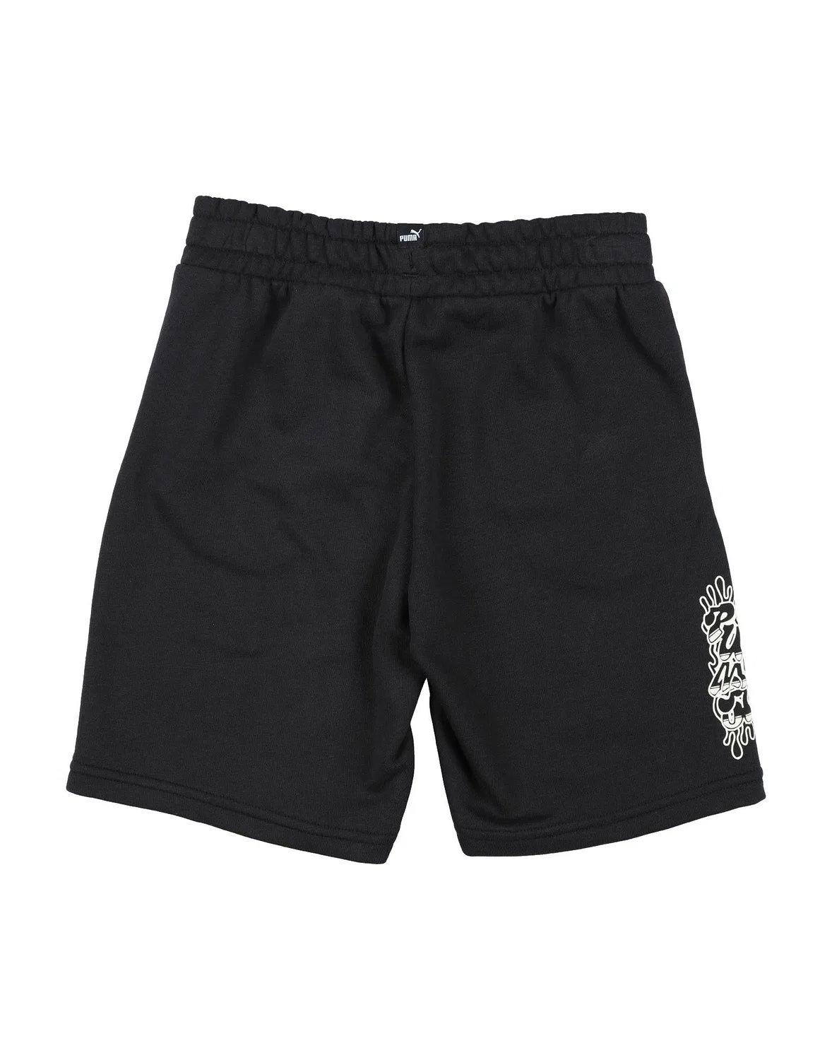 Детские шорты с принтом Ess+ Mid 90s Shorts TR B Puma, черный — фото 2