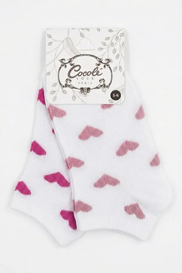 Детские носочки-пинетки для девочек хлопковые с принтом Booties Socks Set Cocole Socks, Multicolor
