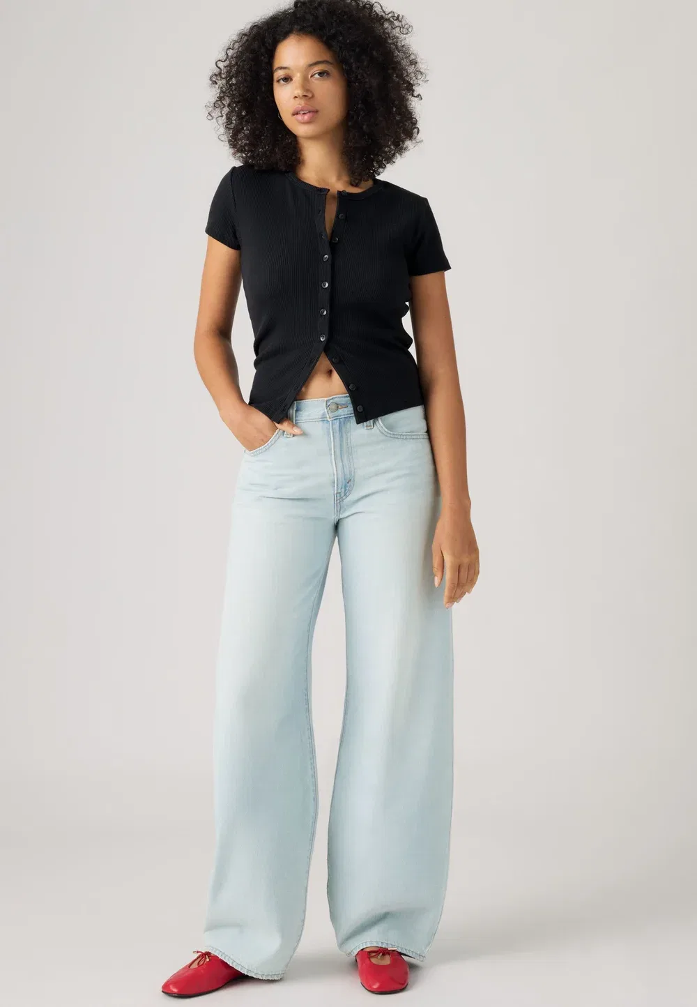 Средний воздушный шар - свободные джинсы Levi'S, Pick Up Lane — фото 4
