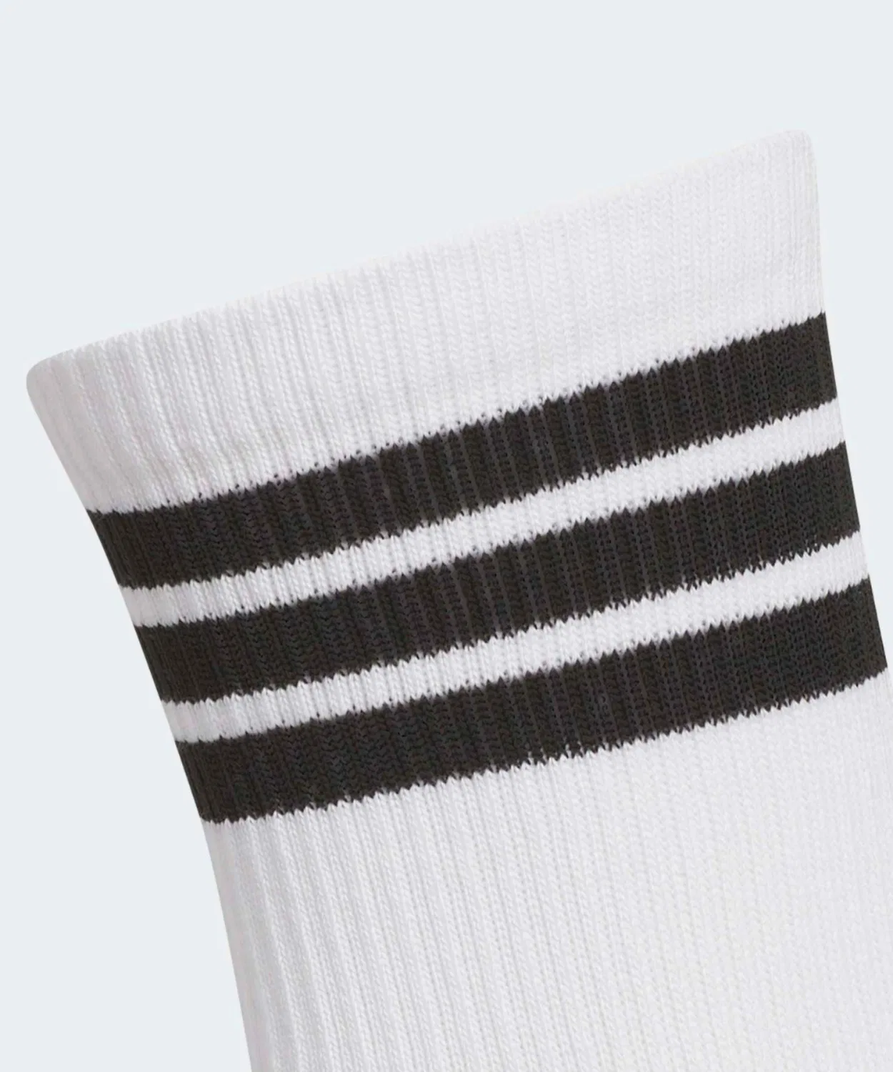 Гольф-носки с падд-подкладкой, с тремя полосками Adidas, White/Black — фото 3