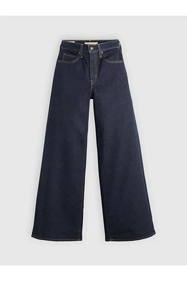 Женские джинсы с принтом Levi'S, Dark Indigo - Flat Finish — фото 2