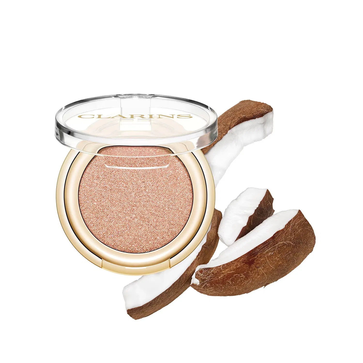 Тени для век 1,5 г с жемчужным финишем CLARINS, Satin Taupe — фото 4