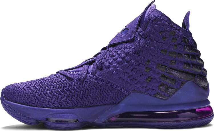Кроссовки Nike NBA 2K20 x LeBron 17 'Bron 2K' Gamer Exclusive, фиолетовый — фото 4