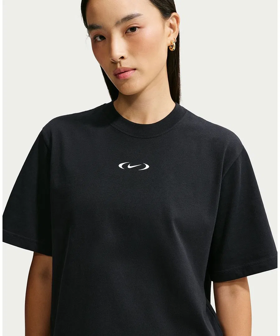 Футболка свободного кроя Sportswear Classic Nike, Black — фото 2