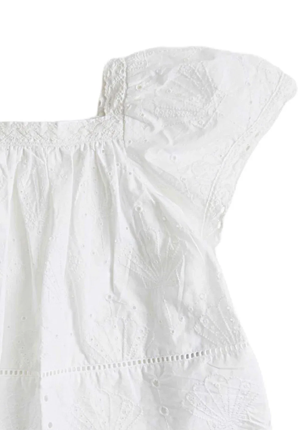 Вышивка - блузка Marks & Spencer, Ivory — фото 3