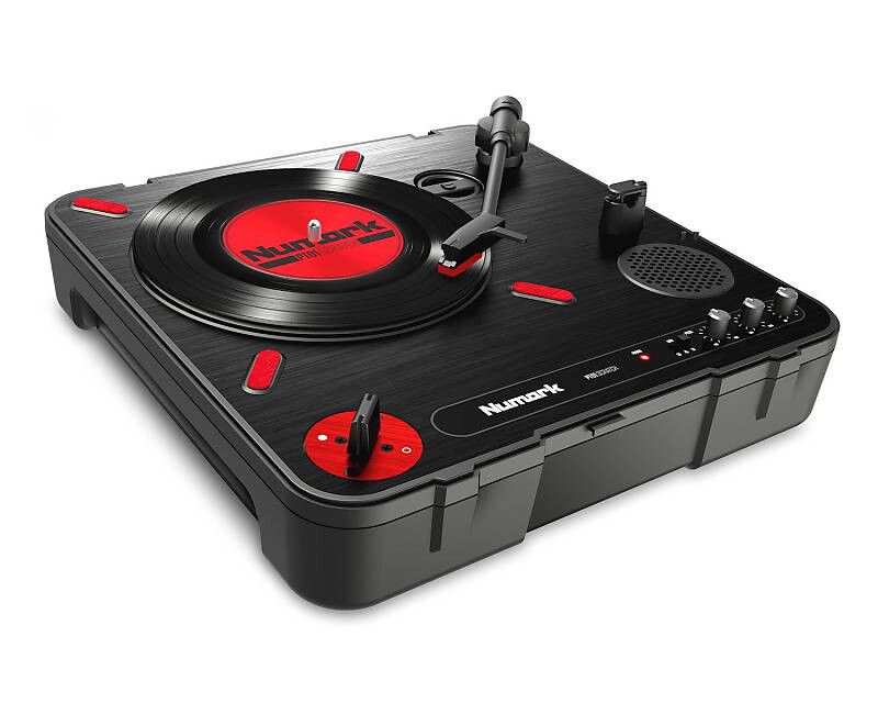 

Numark - PT01 Scratch - портативный проигрыватель со встроенным DJ Scratch и динамиками