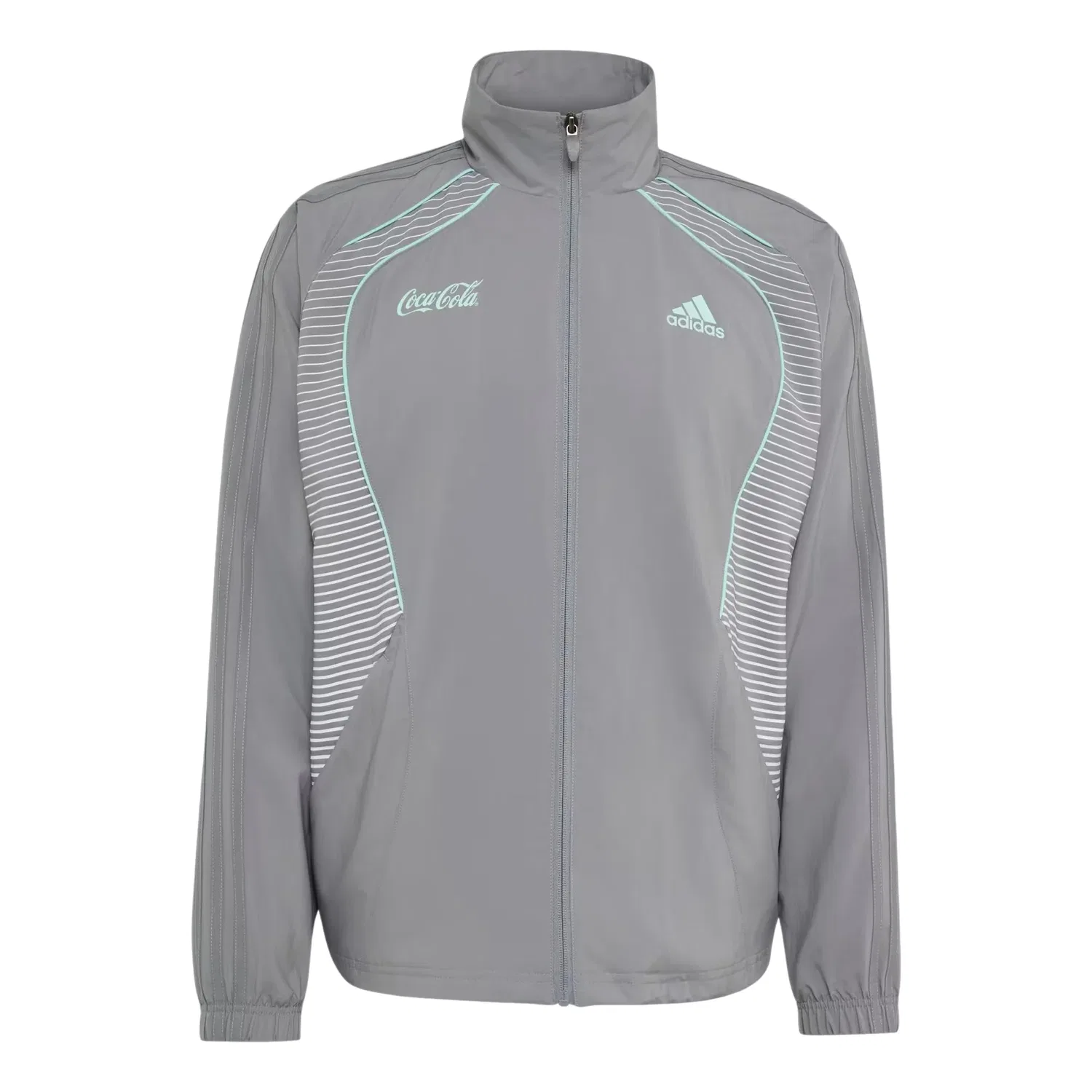 Мужская ветровка Adidas x Coca-Cola Teamgeist 26 Track Jacket Asia Sizing, серый