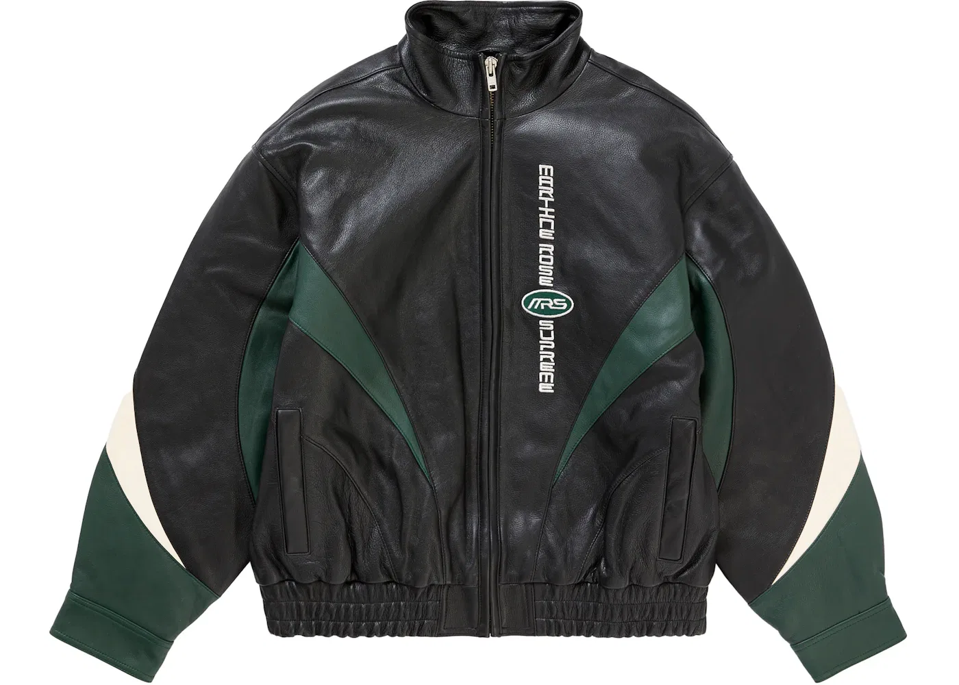 Мужская кожаная куртка от Supreme x Martine Rose, Black