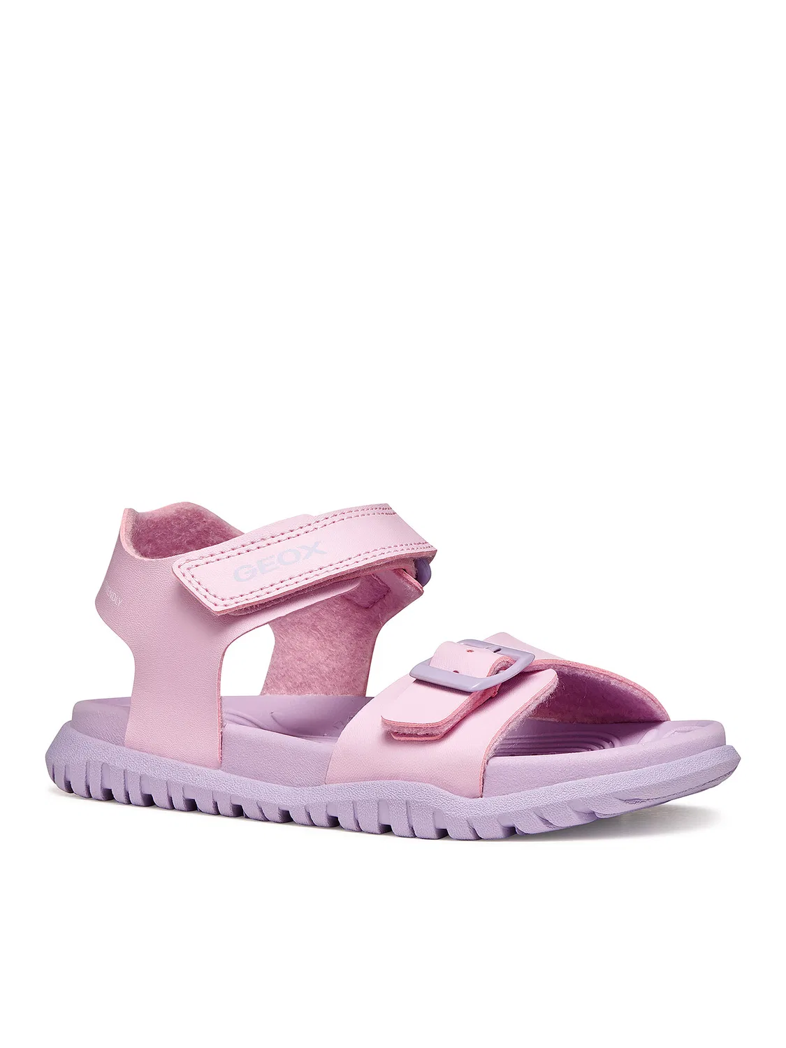 Сандалии для девочки Sandal Fusbetto Gi Geox, розовый — фото 2