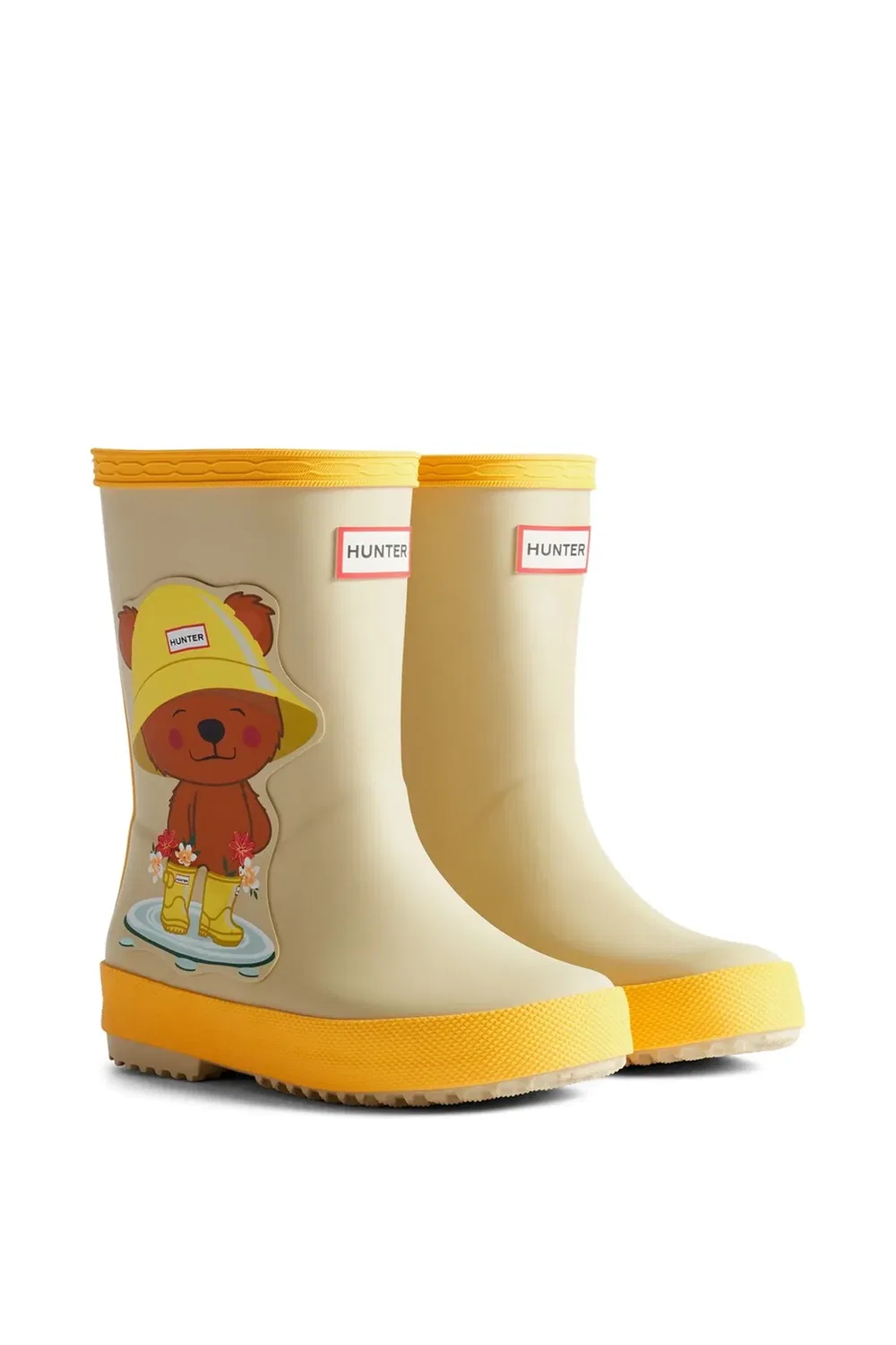 Детские резиновые сапоги с принтом медведя Kids First Bear Print Wellington Hunter, Multi