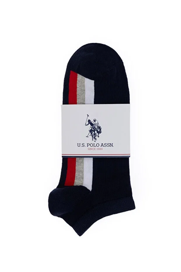 Мужские носки хлопковые 5 шт. U.S. Polo Assn., Navy Blue — фото 4
