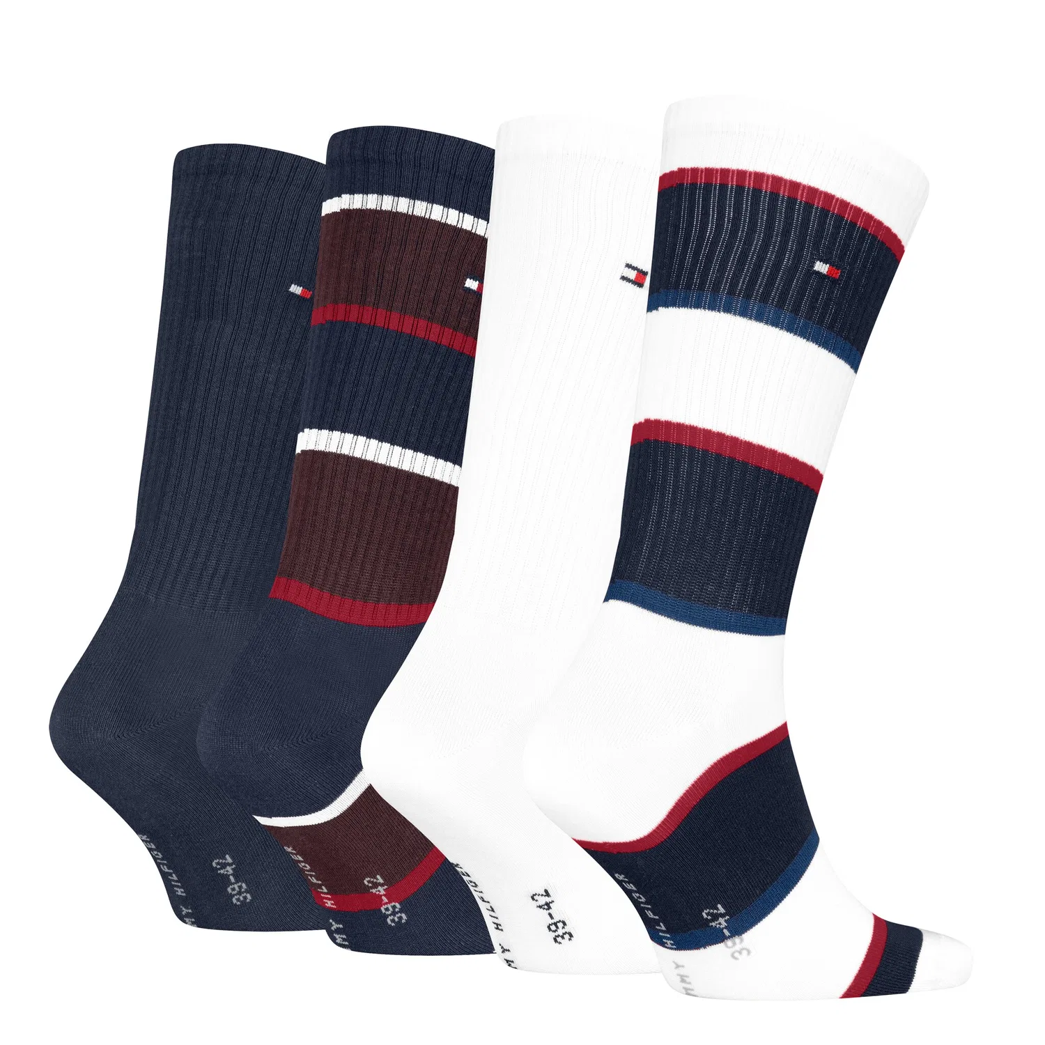 Мужские носки Tommy Hilfiger, White/Navy — фото 2