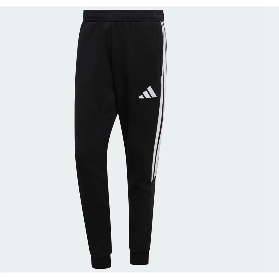 Спортивные штаны с флисом, на шнурке, adidas TIRO26L Sw Pnt, Черный — фото 4