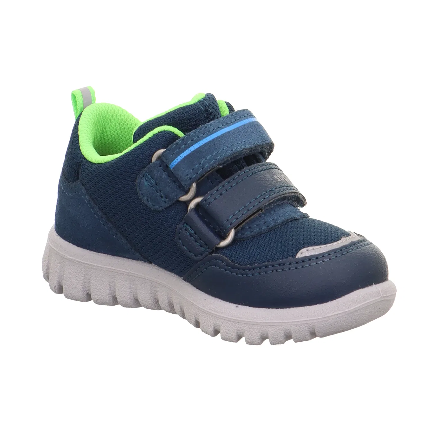 Кроссовки детские с контрастными вставками SPORT7 MINI Superfit, синий — фото 2